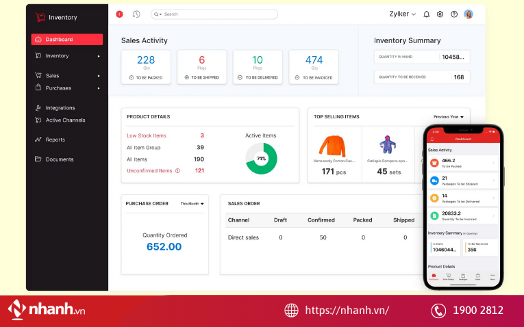 Zoho Inventory