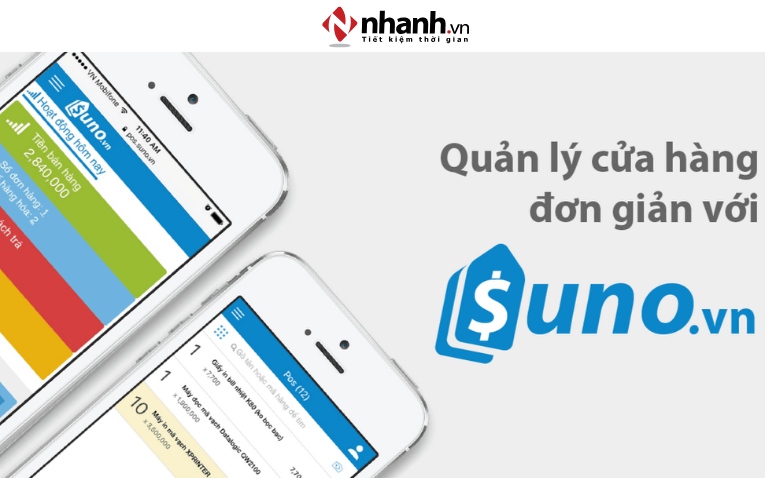 App quản lý bán hàng Suno