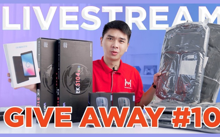 Livestream “troll” kết hợp giveaway trực tuyến