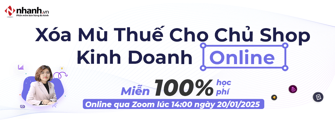 Xóa mù Thuế cho chủ kinh doanh online