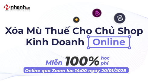 Xóa mù Thuế cho chủ shop kinh doanh online