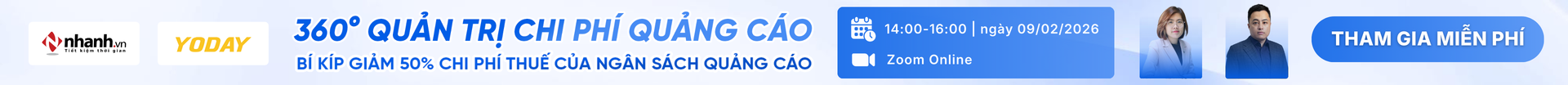 360 độ quản trị chị phí quảng cáo