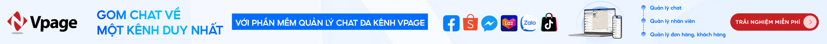 Chat đa kênh Vpage