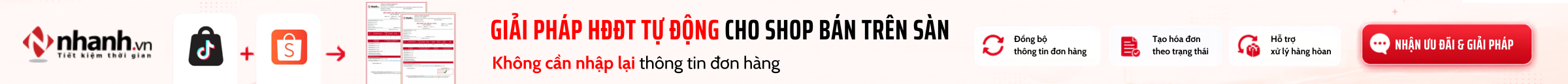 Hóa đơn điện tử cho sàn