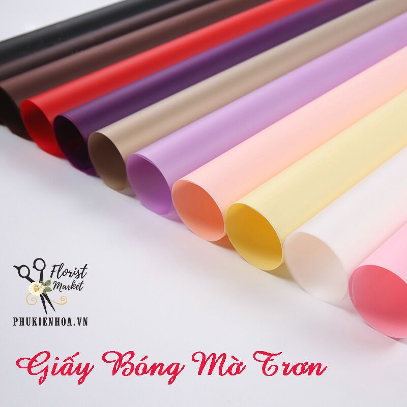 GIẤY BÓNG MỜ TRƠN