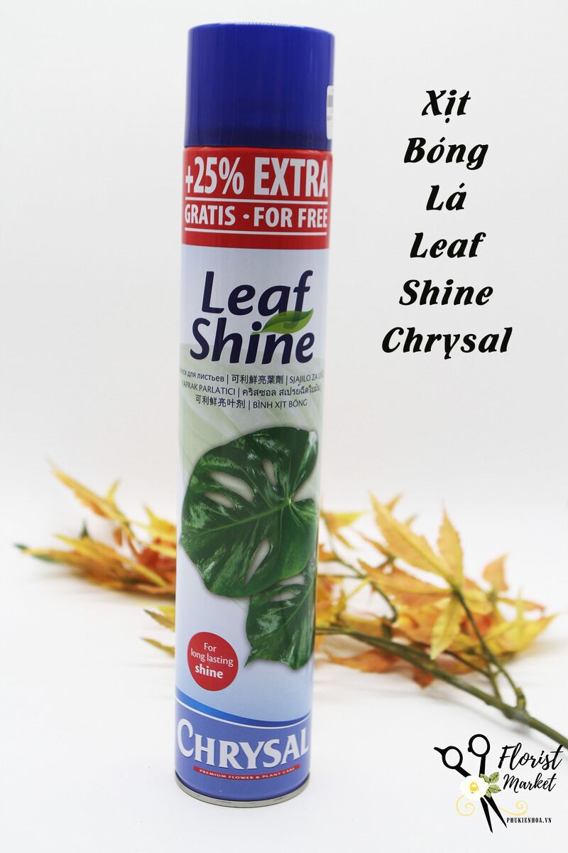 Lọ Xịt Bóng Lá LEAF SHINE CHRYSTAL - 750ML