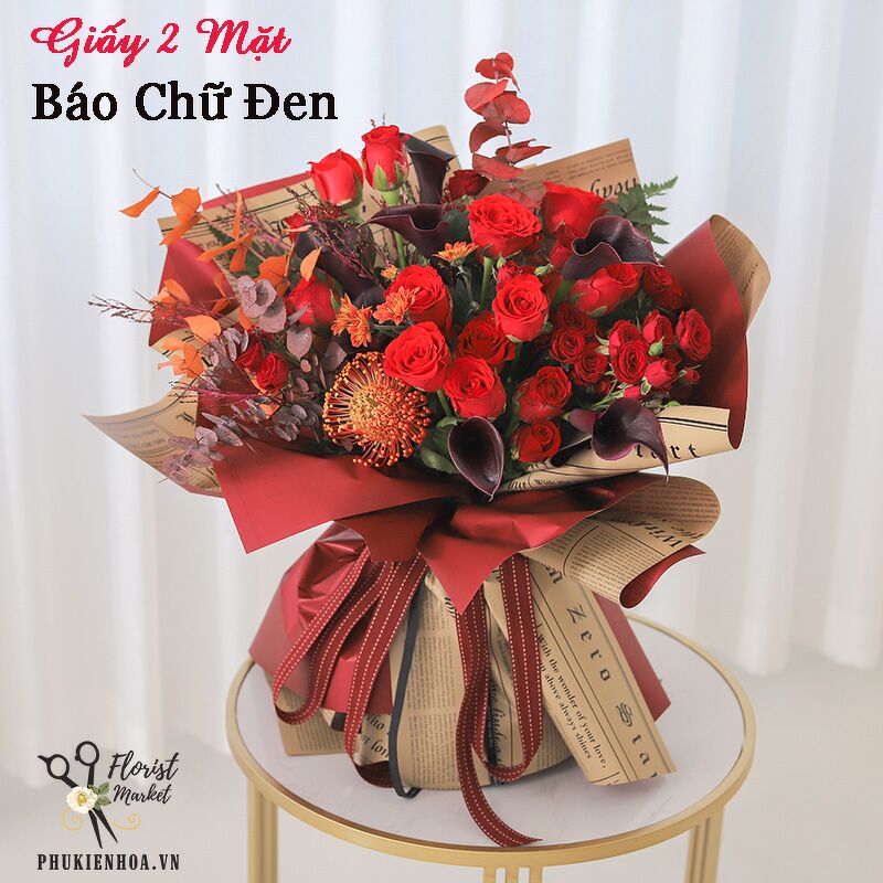 Giấy Hai Mặt Báo Chữ Đen