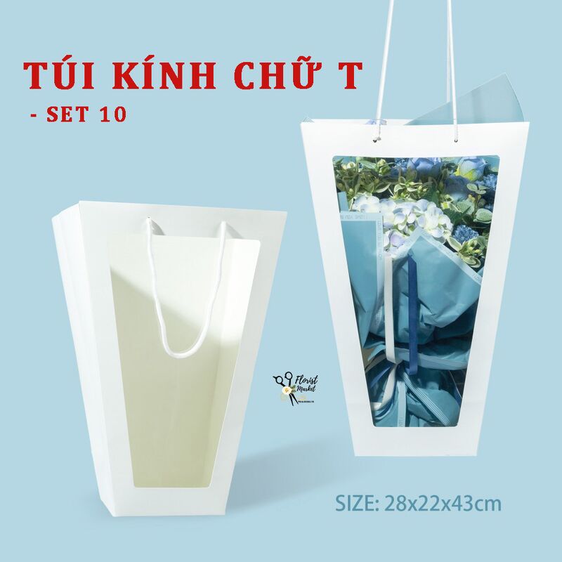 Túi Kính Chữ T Set 10