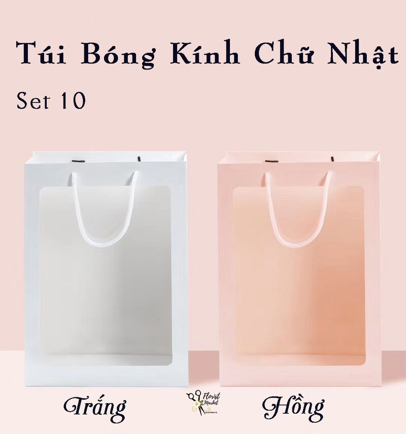 Túi Kính Chữ Nhật Set 10