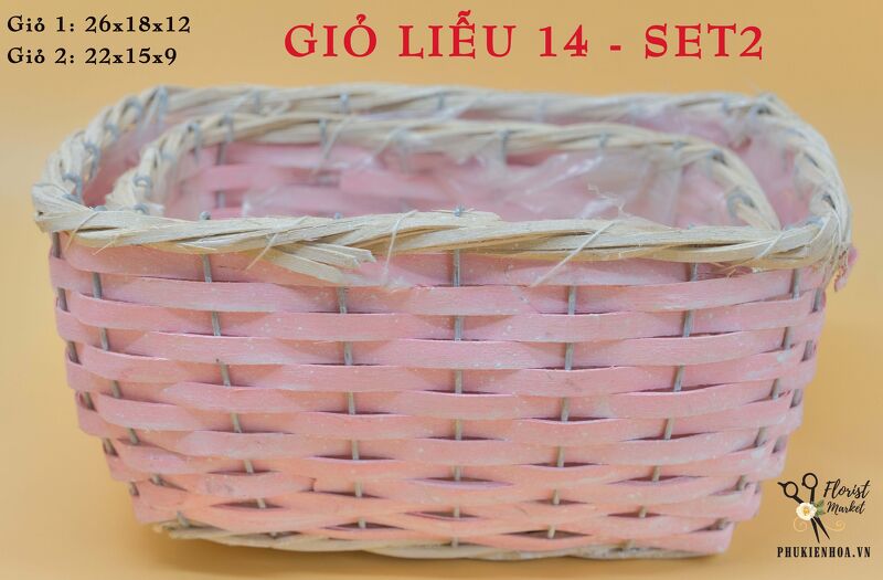 Giỏ Liễu 14 - Set2