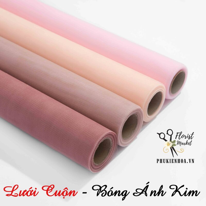 Lưới Cuộn Bóng Ánh Kim