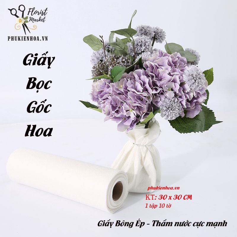 Giấy Bọc Gốc Hoa