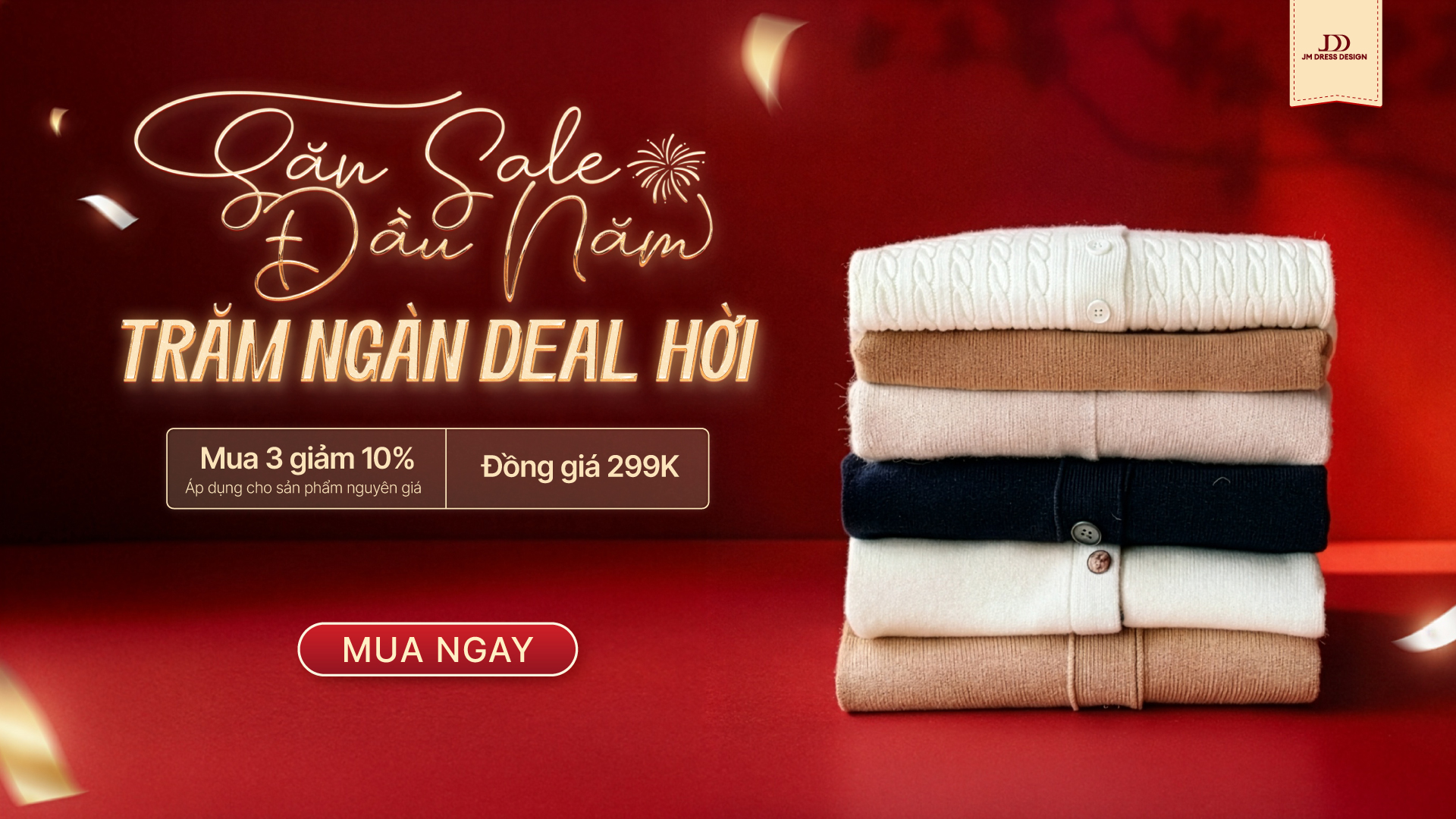 🧧 SĂN ĐỒ MỚI DIỆN TẾT GIÁ HỜI CHỈ TỪ 299K | ĐẦU NĂM MẶC ĐẸP - CẢ NĂM TỰ TIN