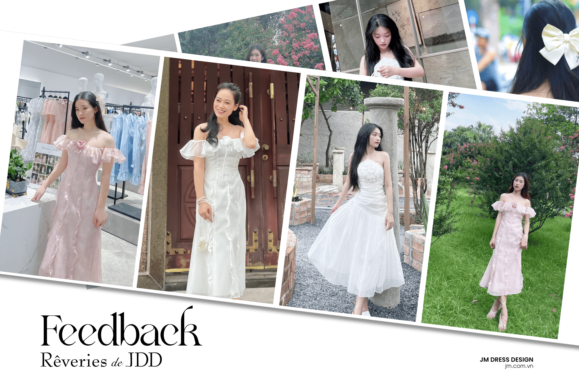 CƠN MƯA FEEDBACK XINH ĐẸP, RẠNG RỠ FROM PATTERN COLLECTION 2023