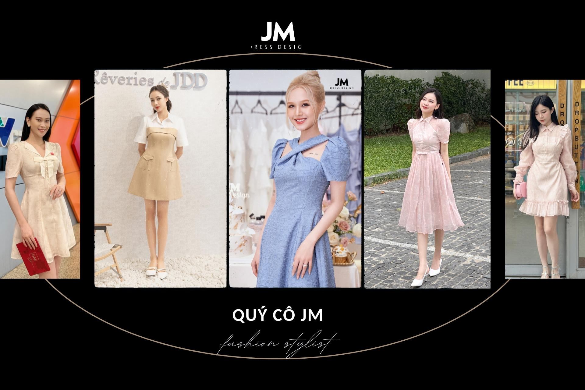 DIỆN #OOTD SIÊU XINH, LOẠT QUÝ CÔ TỎA SÁNG TRONG THIẾT KẾ TỪ JM