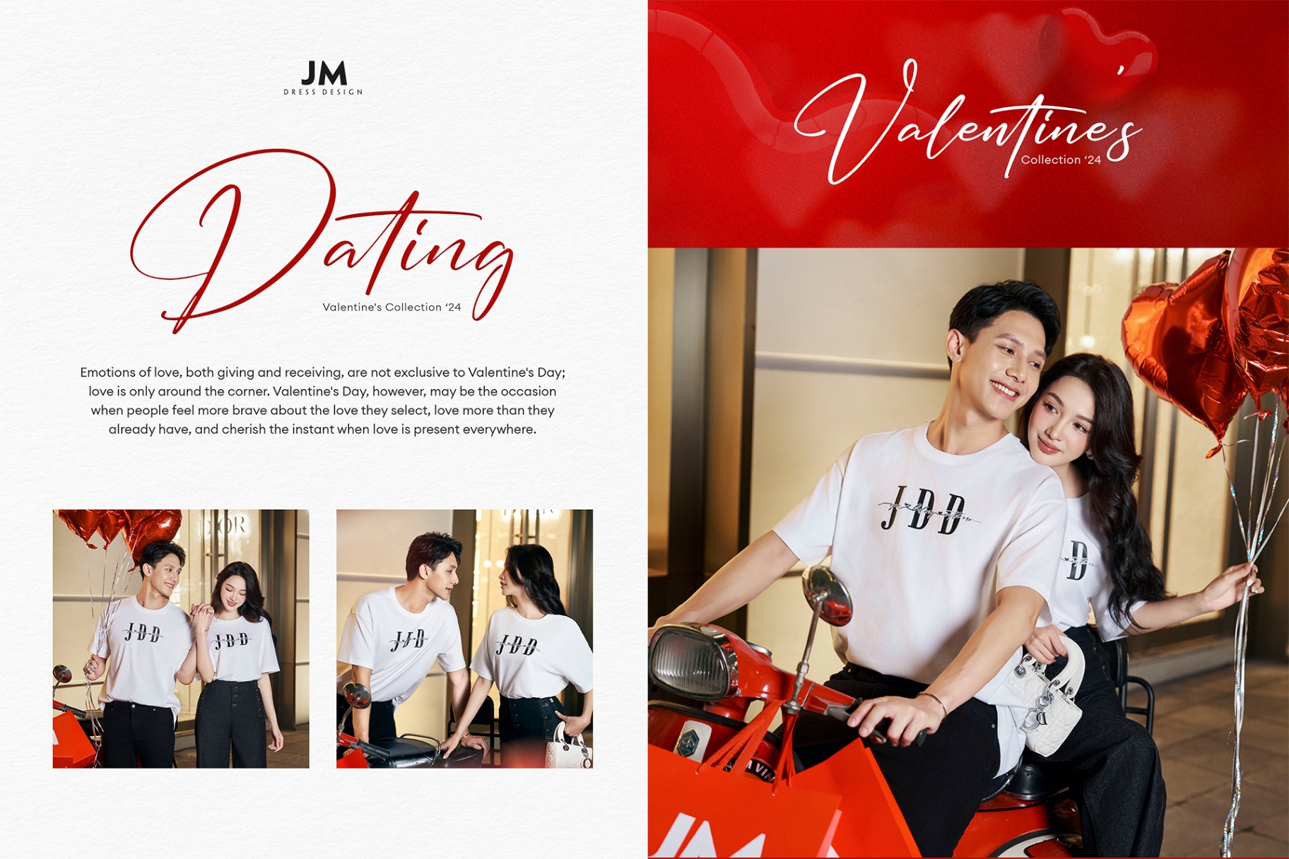 DATING  - VALENTINE'S COLLECTION TỰ TIN THỂ HIỆN DẤU ẤN