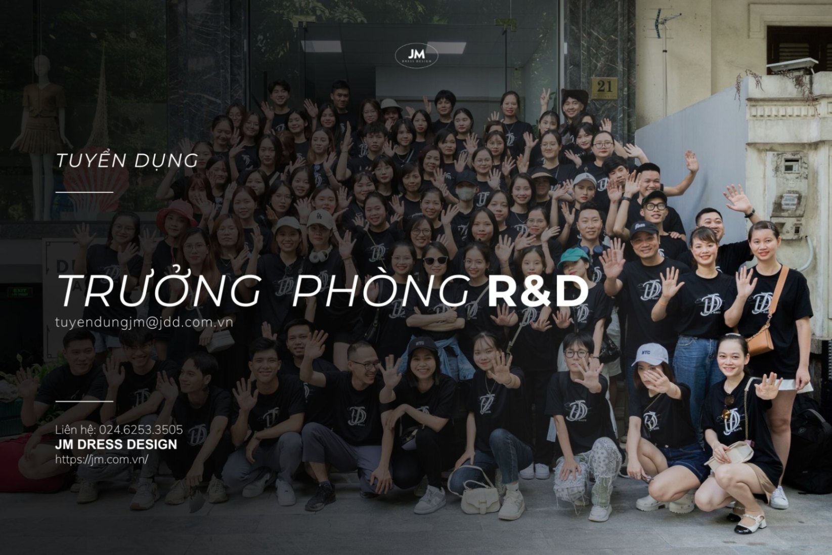 TUYỂN DỤNG TRƯỞNG PHÒNG R&D