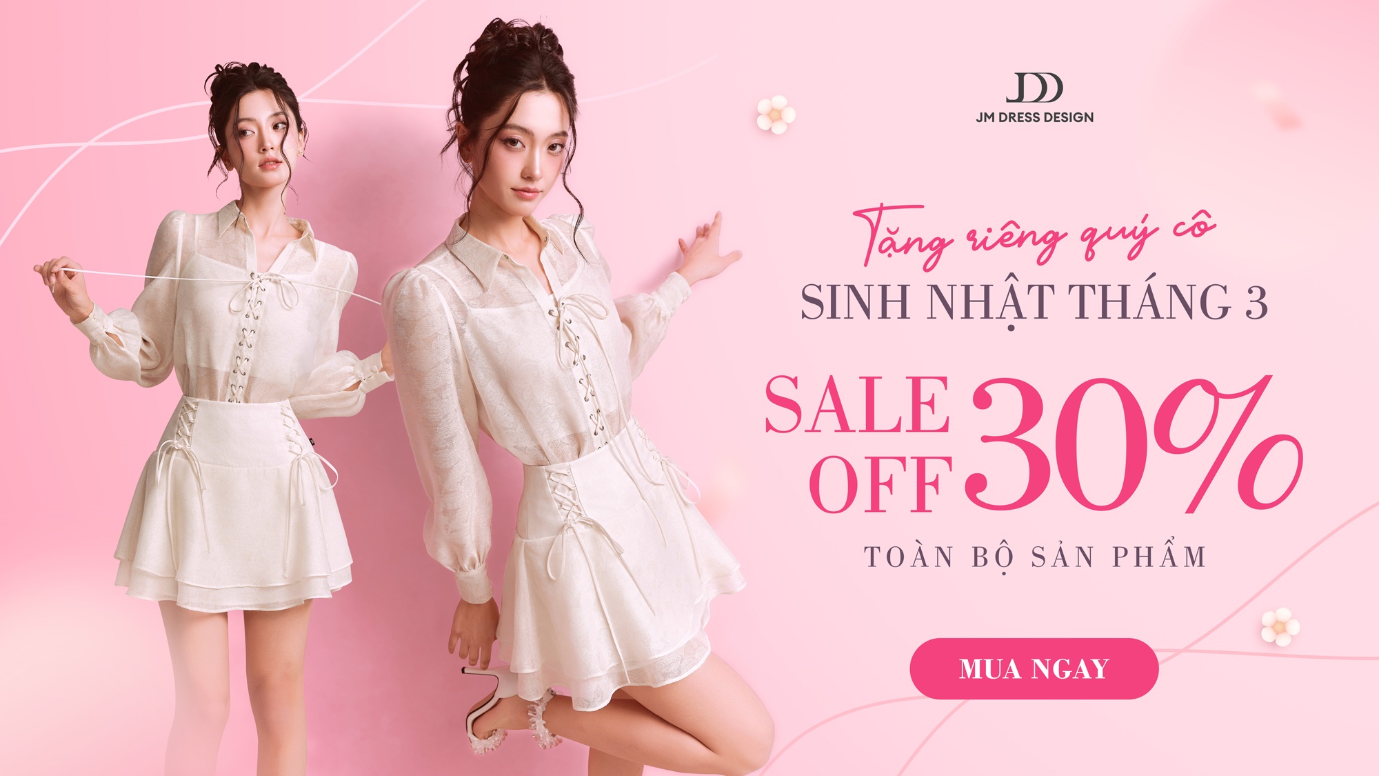 ƯU ĐÃI TỚI 30% MỪNG SINH NHẬT KHÁCH HÀNG THÁNG 03