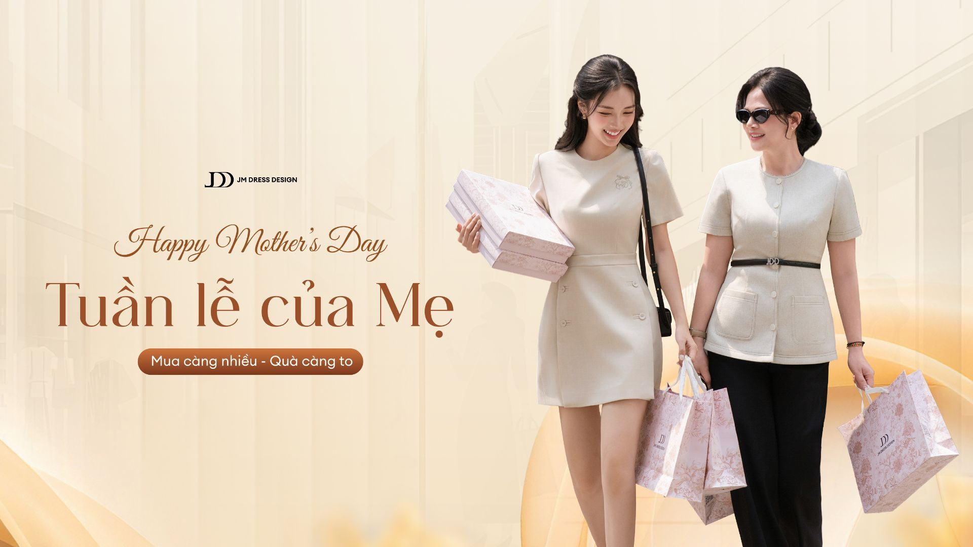 MỪNG TUẦN LỄ CỦA MẸ – Nhận ngay Áo thun và Túi cói JDD độc quyền
