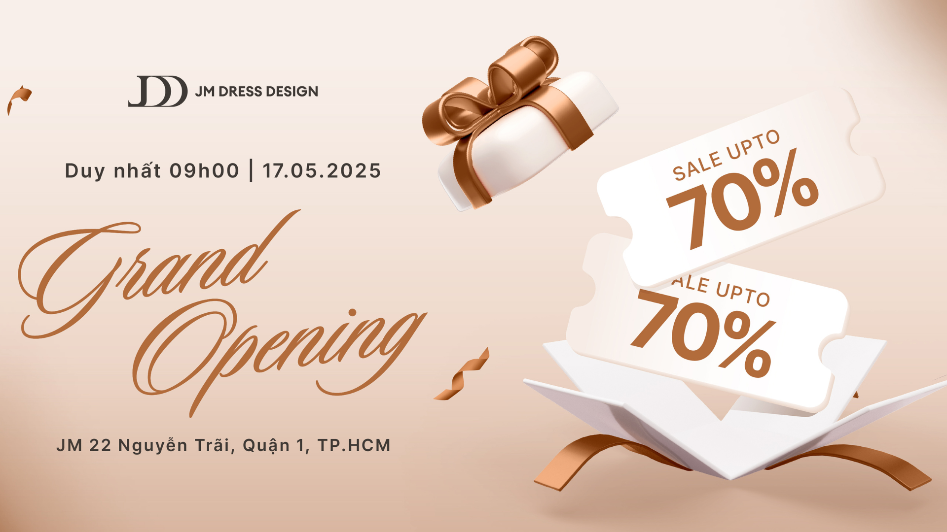 KHAI TRƯƠNG JM QUẬN 1 – NHẬN QUÀ CỰC XỊN CÙNG KÍNH MẮT ANNA VÀ JM!
