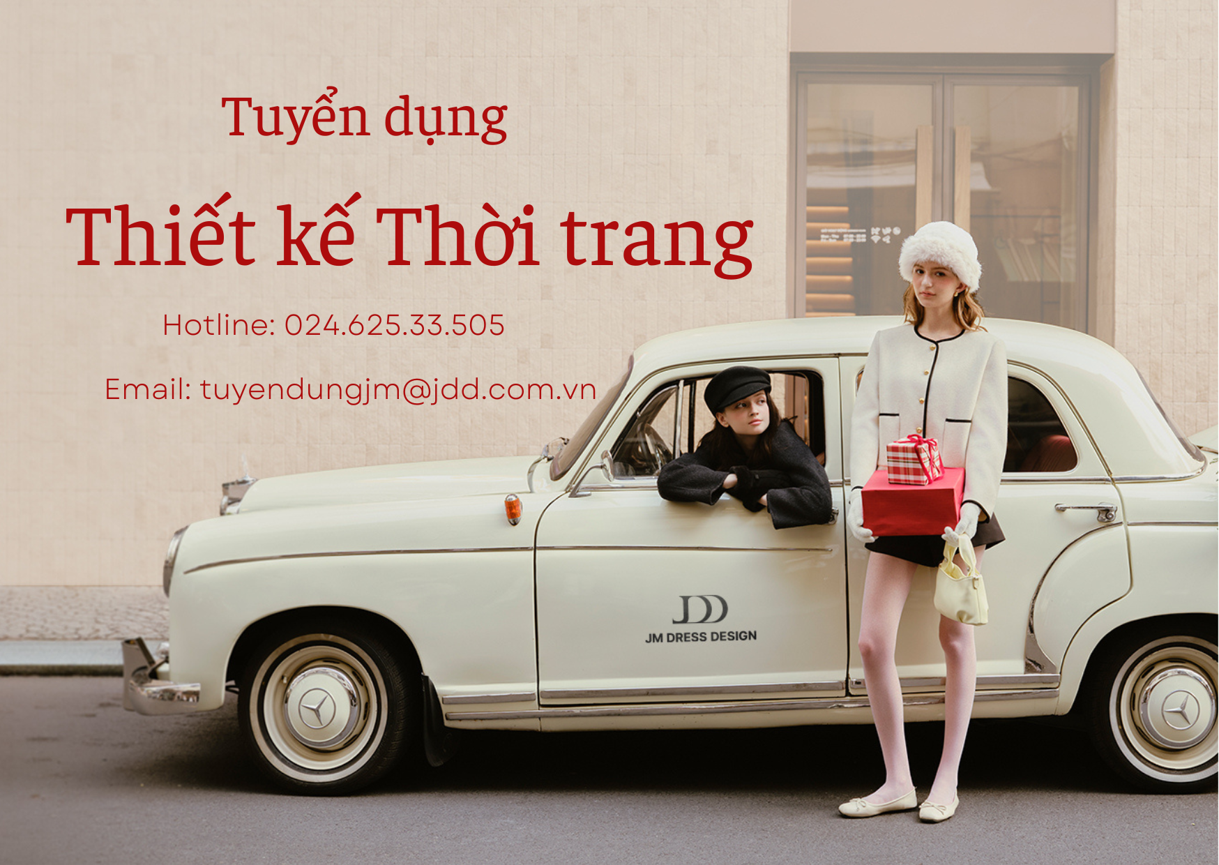 TUYỂN DỤNG CHUYÊN VIÊN THIẾT KẾ THỜI TRANG