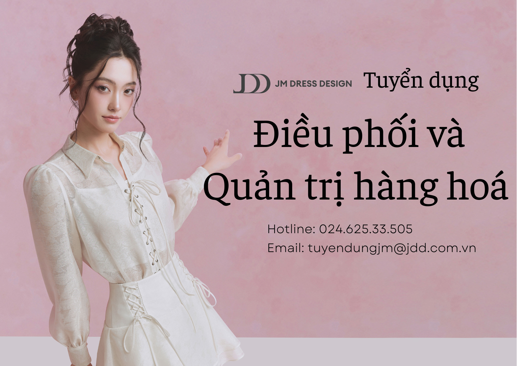 TUYỂN DỤNG NHÂN VIÊN ĐIỀU PHỐI VÀ QUẢN TRỊ HÀNG HOÁ