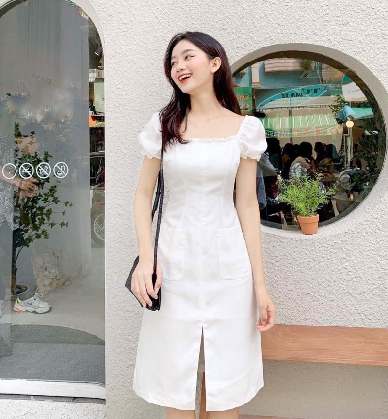 Váy nữ hàng hiệu cao cấp mùa hè 2021 váy lụa dâu tằm váy đi biển váy trắng  váy lụa dài trung - Sản phẩm HOT 🆘 Kho Hàng Tàu | Đặt