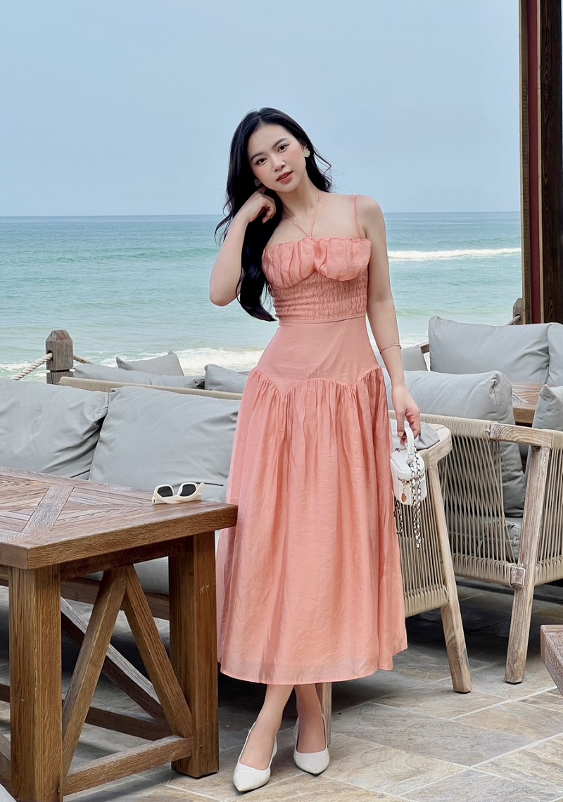 Đầm váy bầu mùa hè xinh dễ thương cho mẹ trẻ thiết kế by MEOWSG ĐBM006 -  meowsgcom
