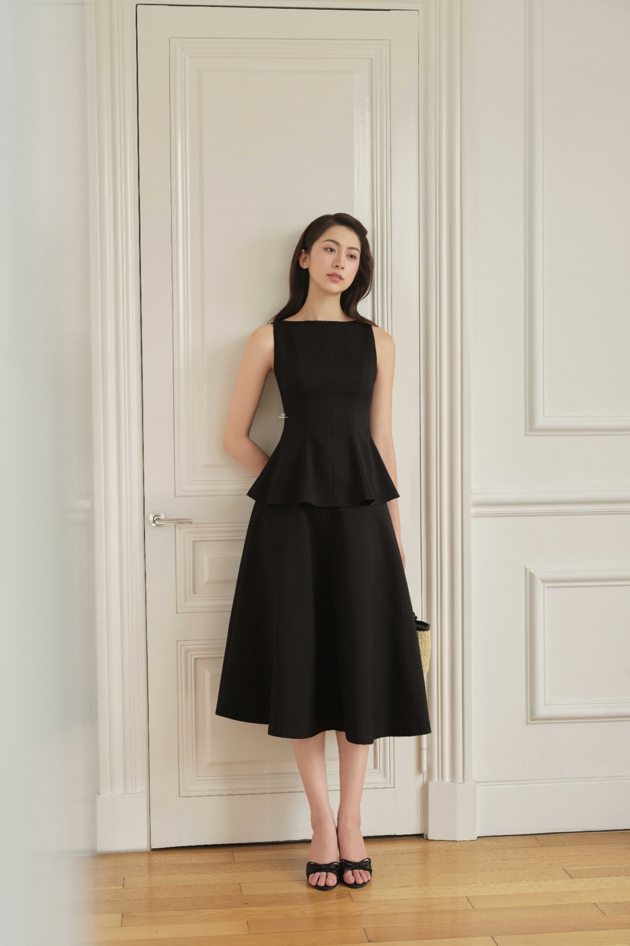 Chân váy đổ bổ múi