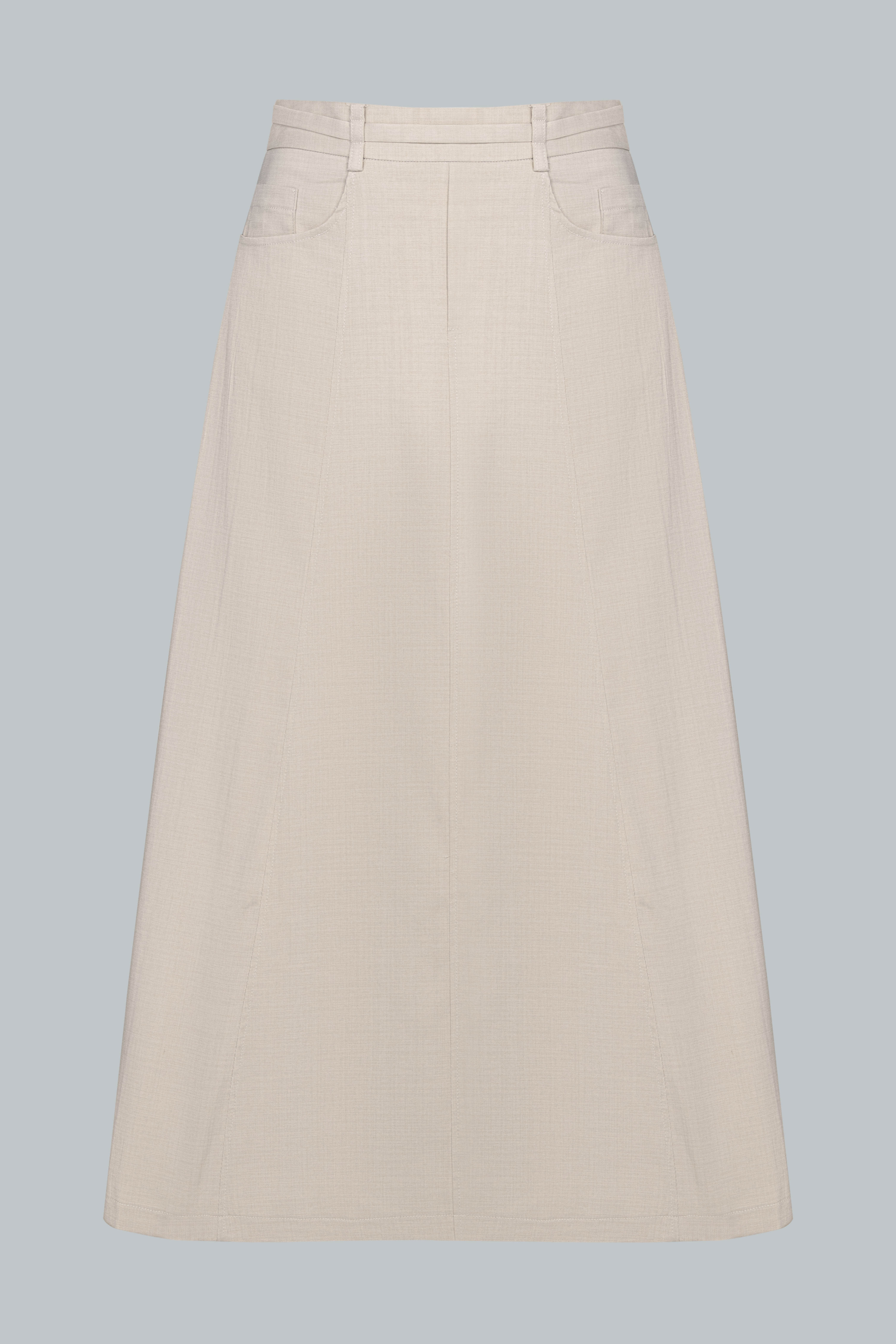 Chân váy dài bổ mảnh