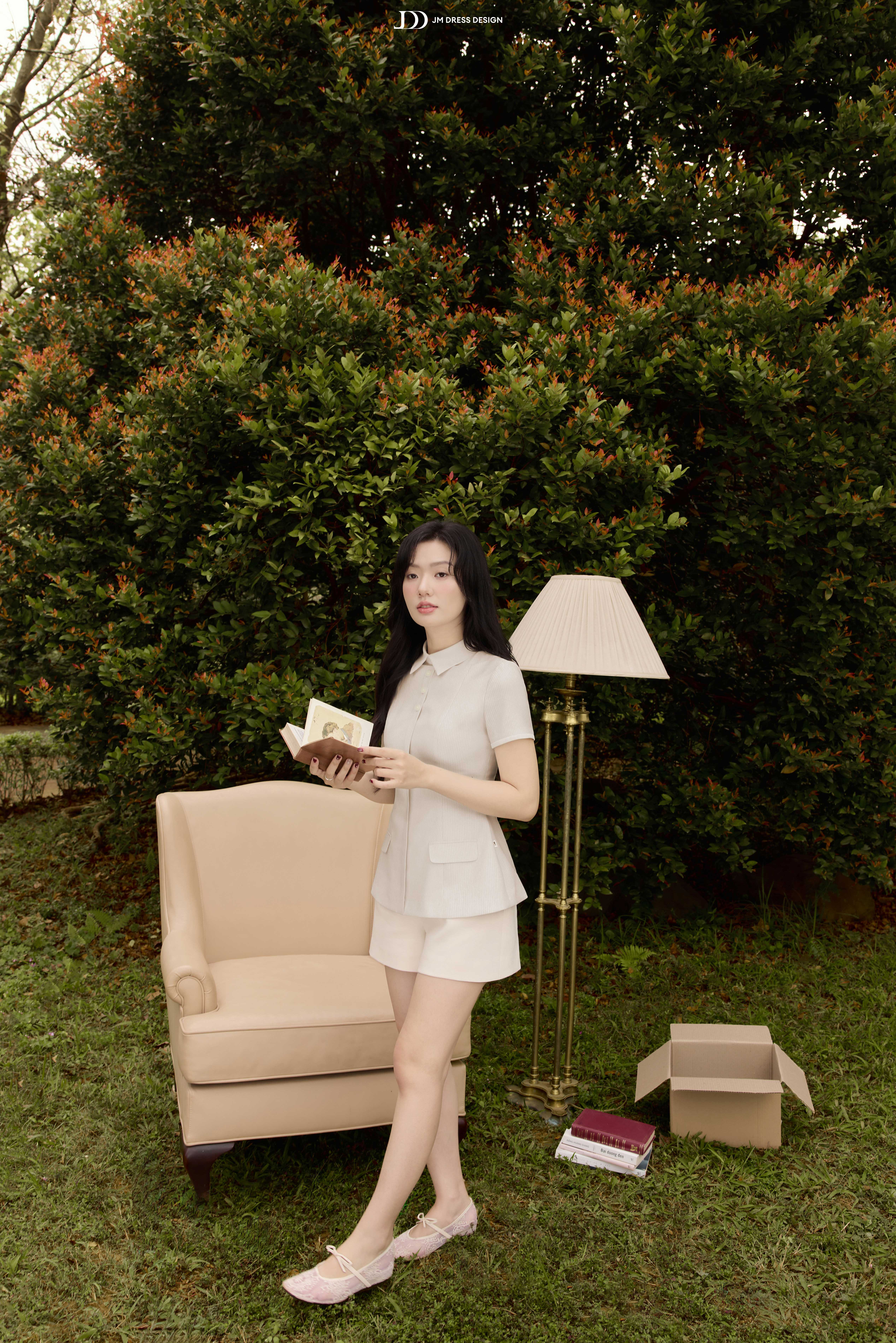 Quần sooc ngắn cạp vừa