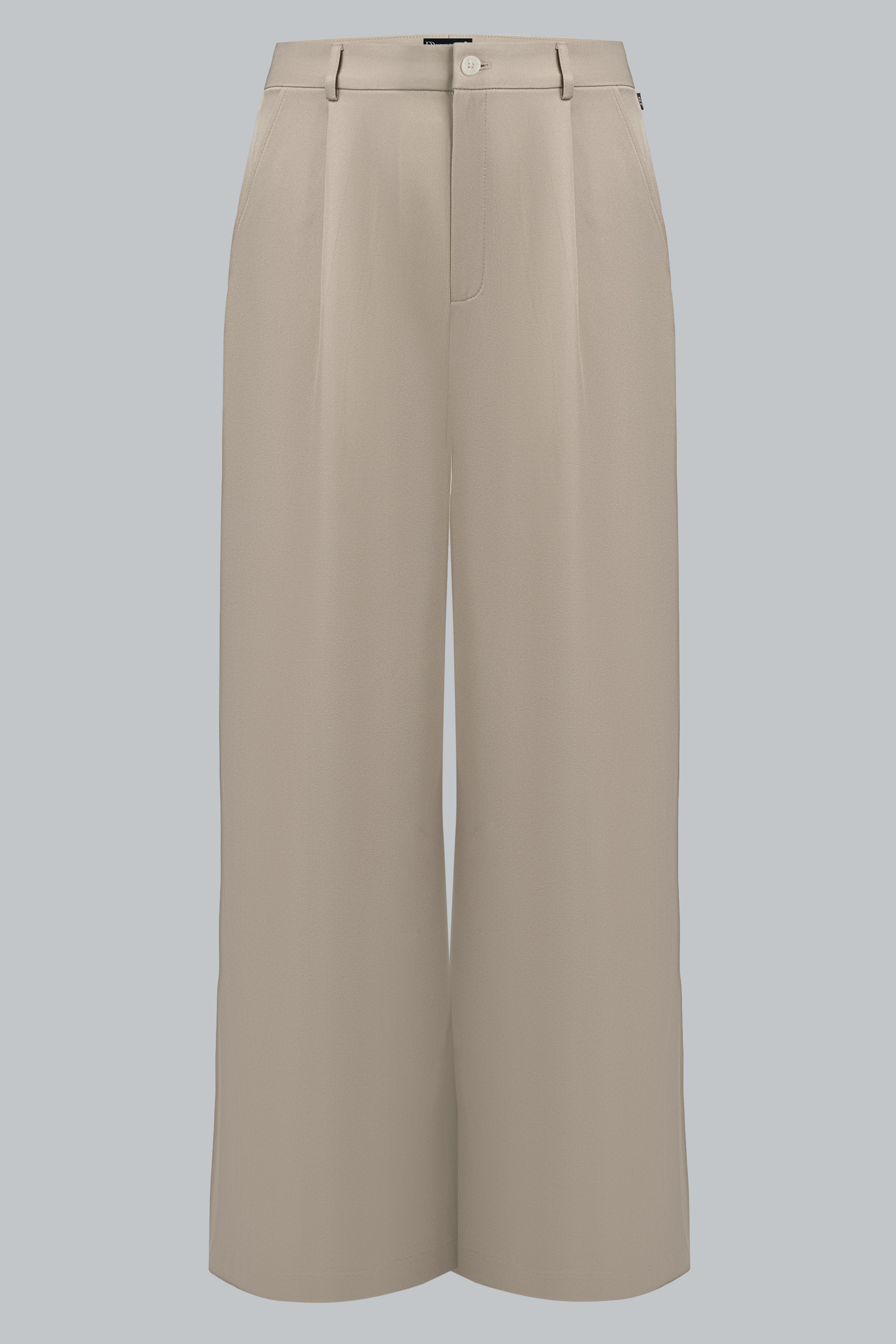 Quần xuân hè ống suông 2 ly bung