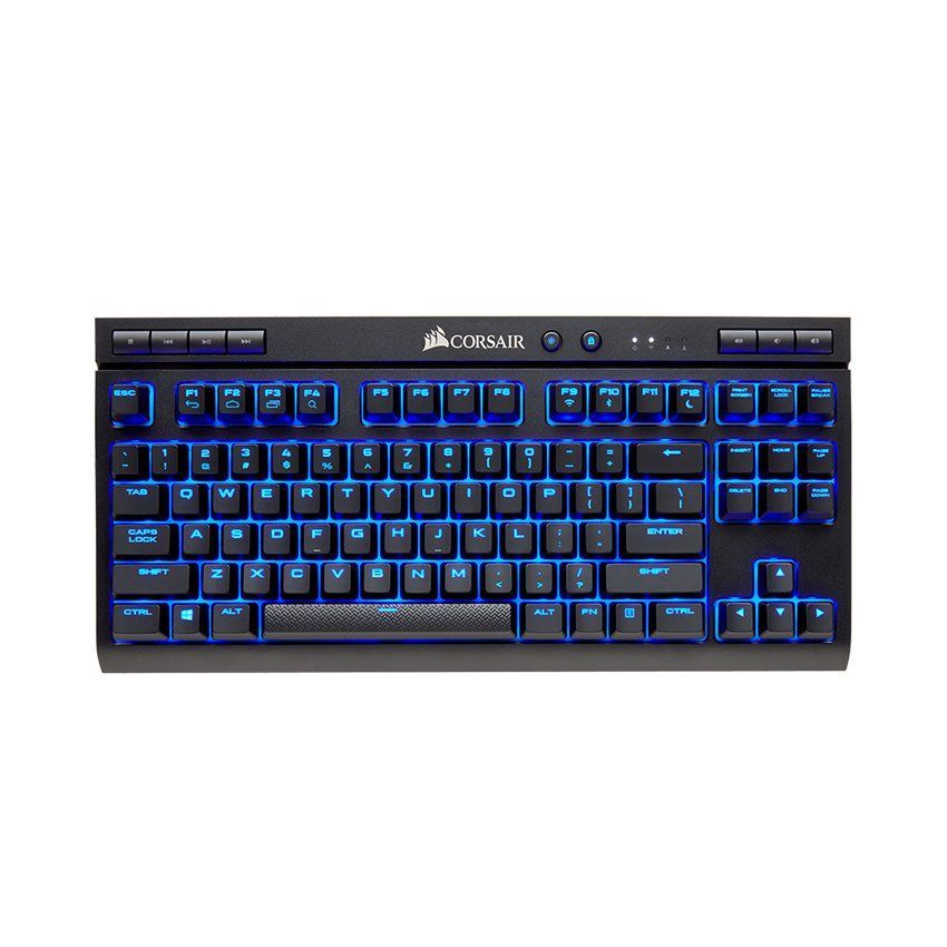 Bàn phím cơ Corsair K63 Wireless - Cherry MX Red (USB/Blue Led)