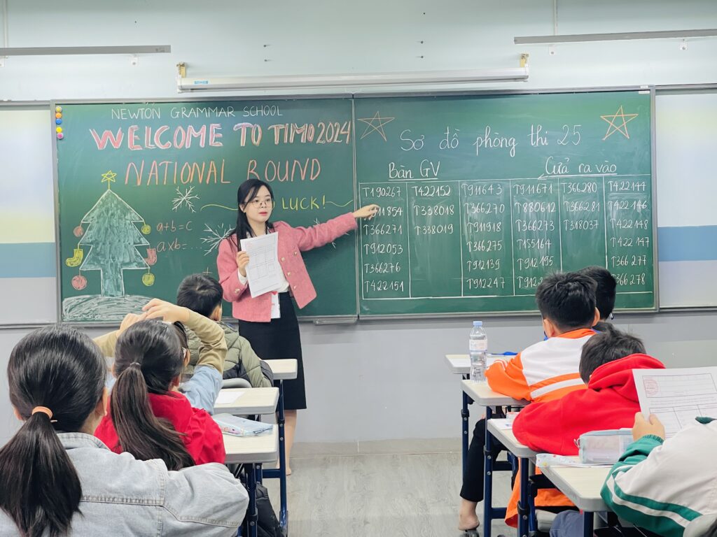 Dạy thêm toán TIMO HKIMO toán tiếng ANh cho học sinh lớp 1 2 3 4 5 tại Tây Hồ 22.4.25