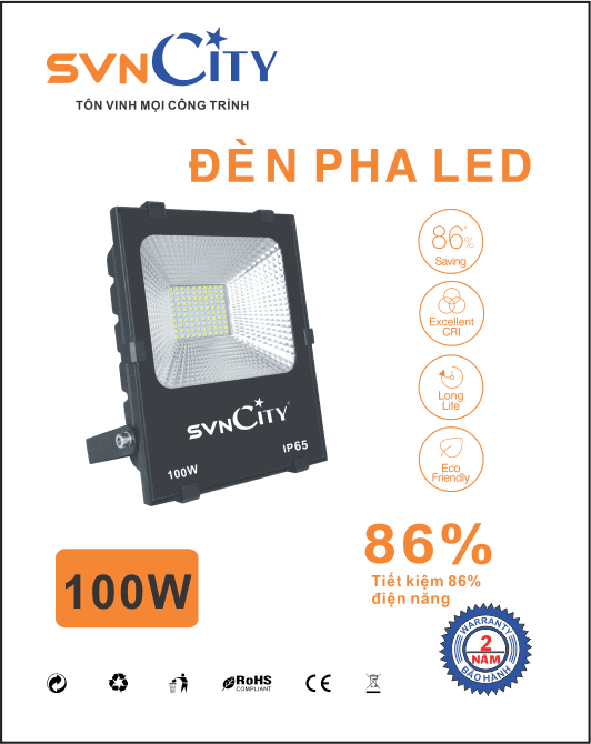 PHA LED COB MOI 100W