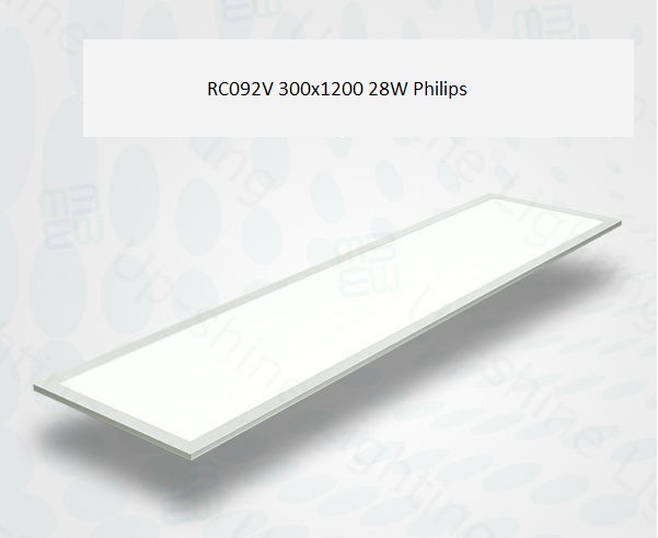 Đèn led panel 28W 300x1200 RC092V Philips