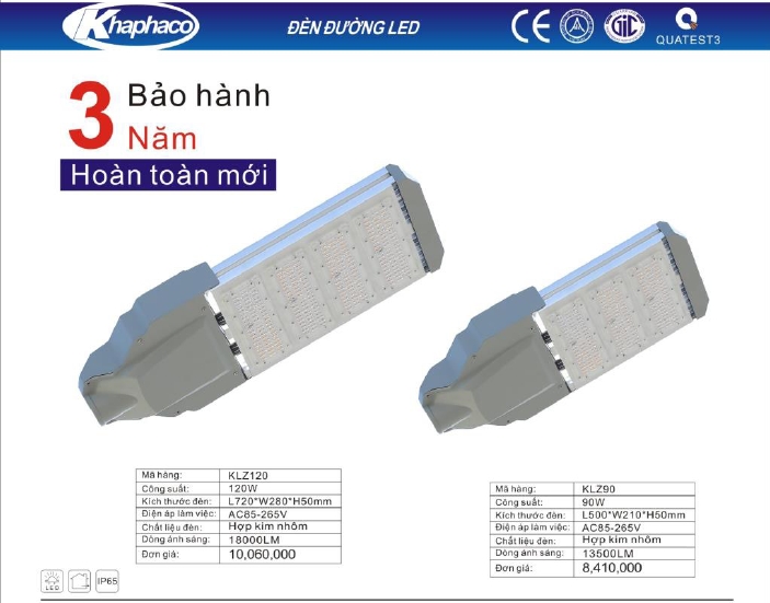 ĐÈN ĐƯỜNG LED - 90W