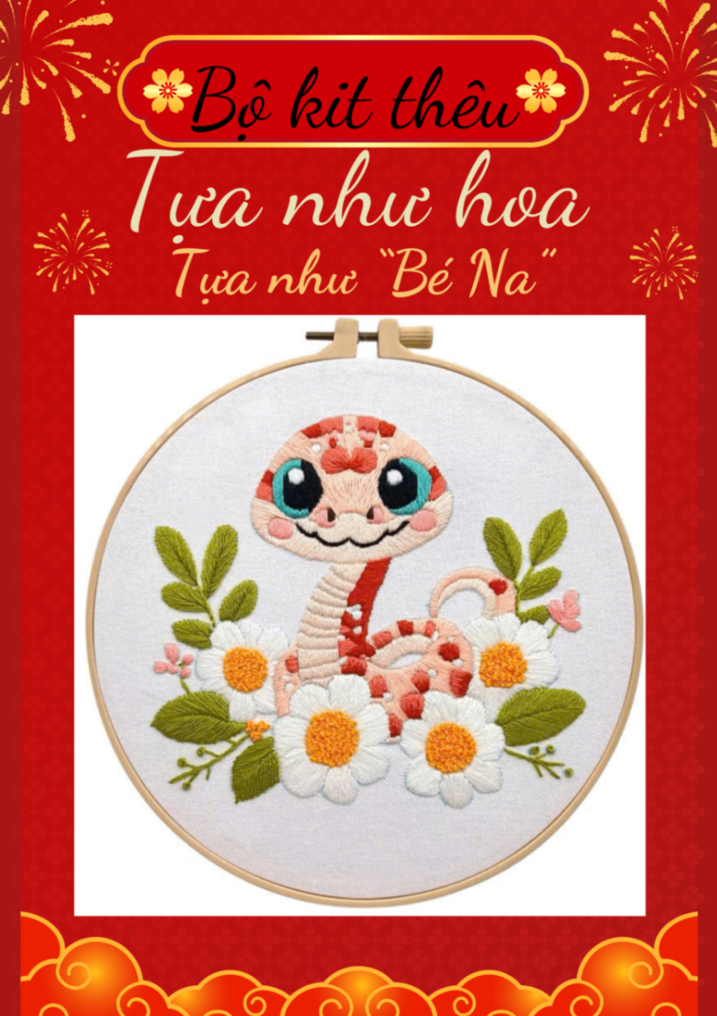 khung thêu gỗ tre