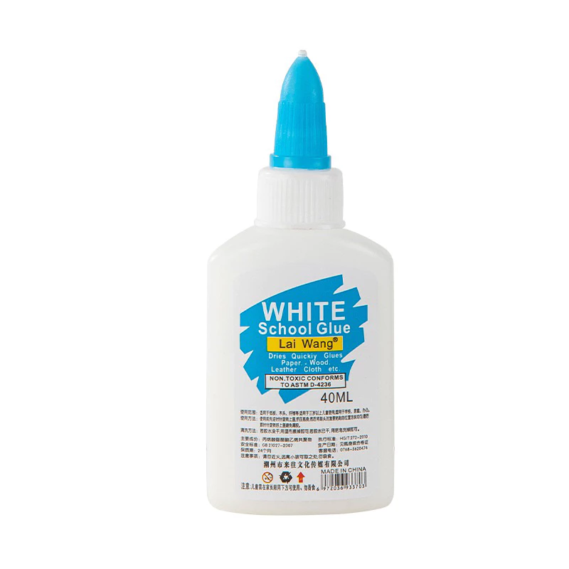 Keo sữa 40ml dán vải, giấy, da, gỗ…