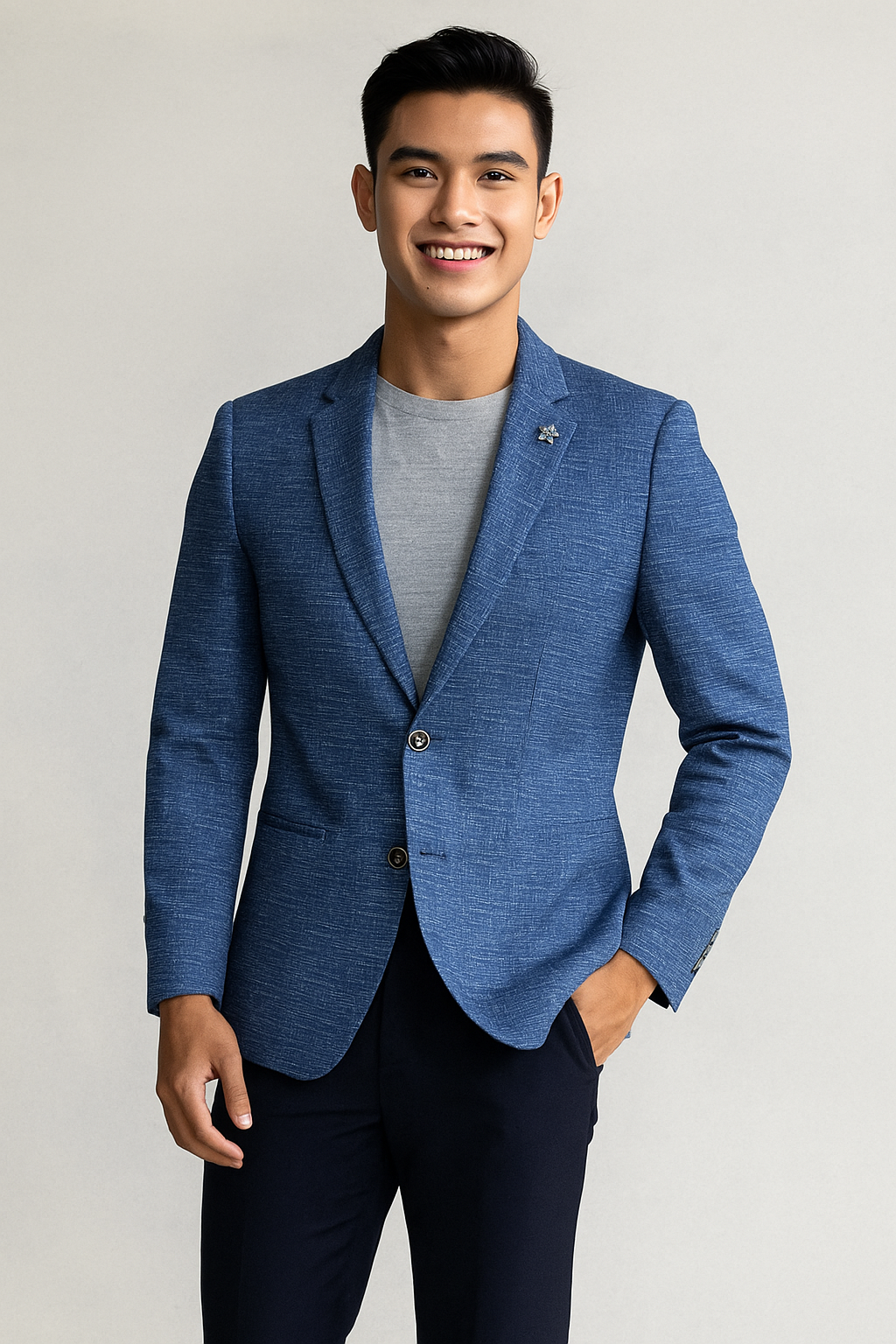 Áo khoác vest blazer hàn quốc AVB001