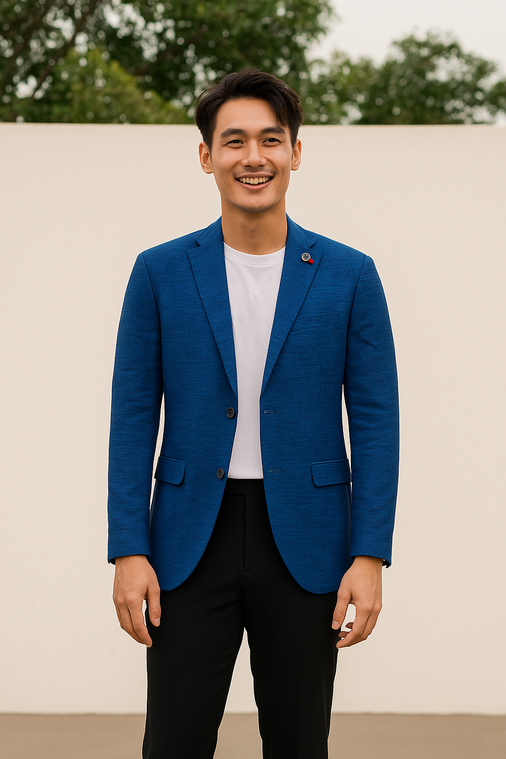 Áo khoác vest blazer hàn quốc AVB002