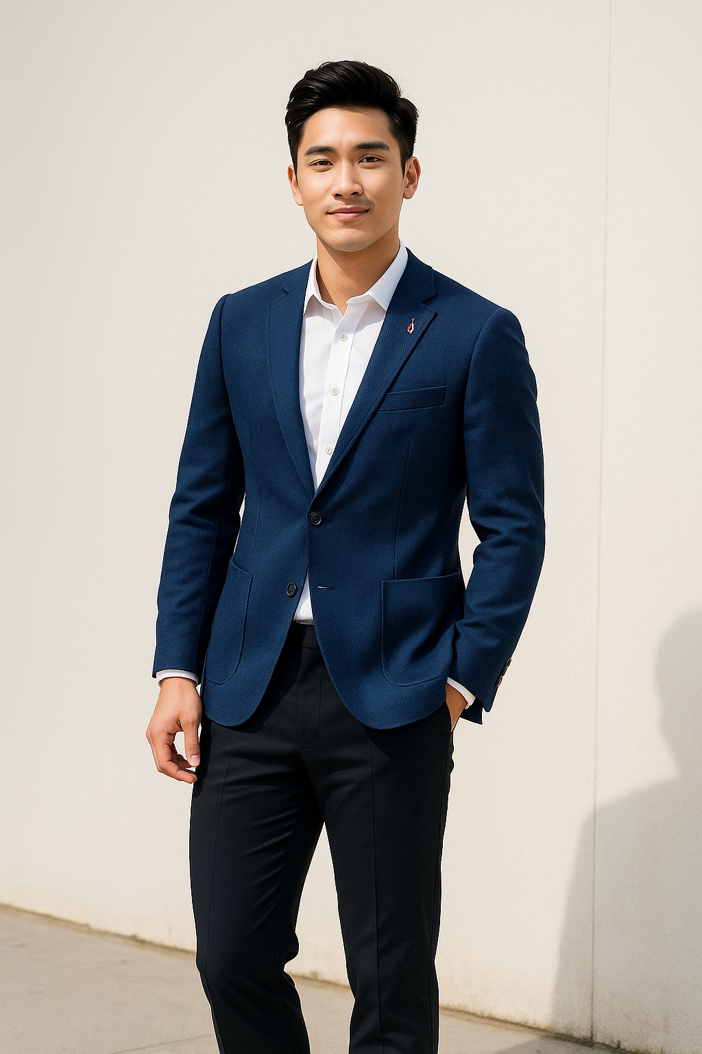 Áo khoác vest blazer hàn quốc AVB008