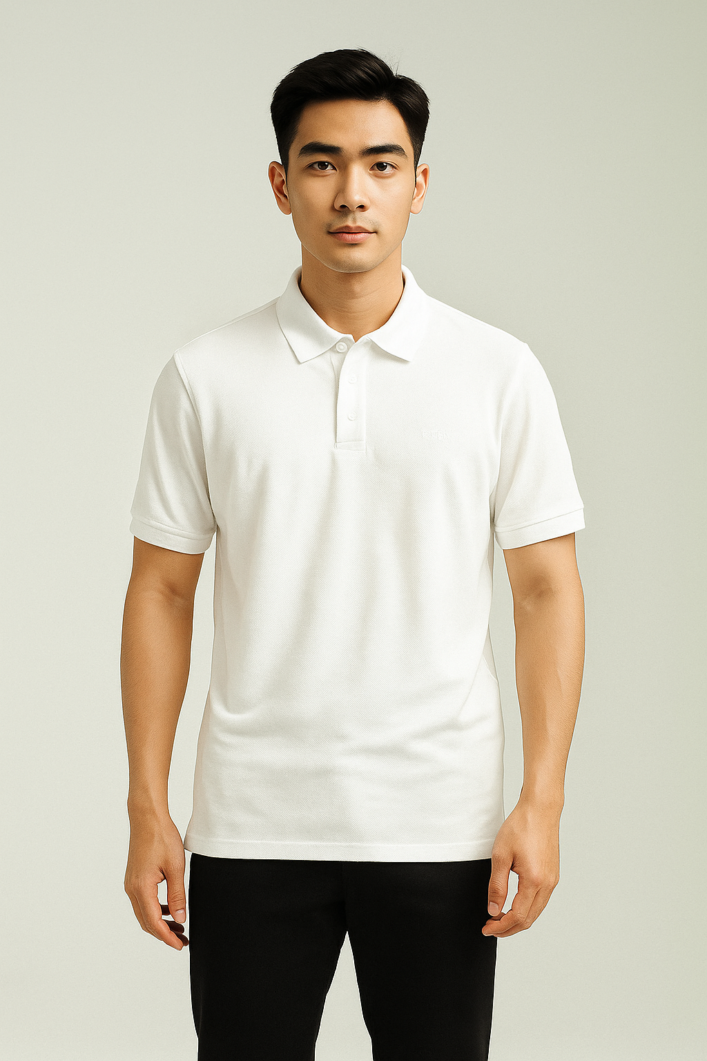 Áo polo trắng 16.746-5