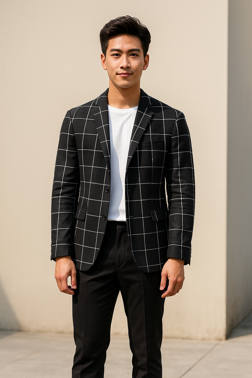 Áo vest blazer hàn quốc AVB034