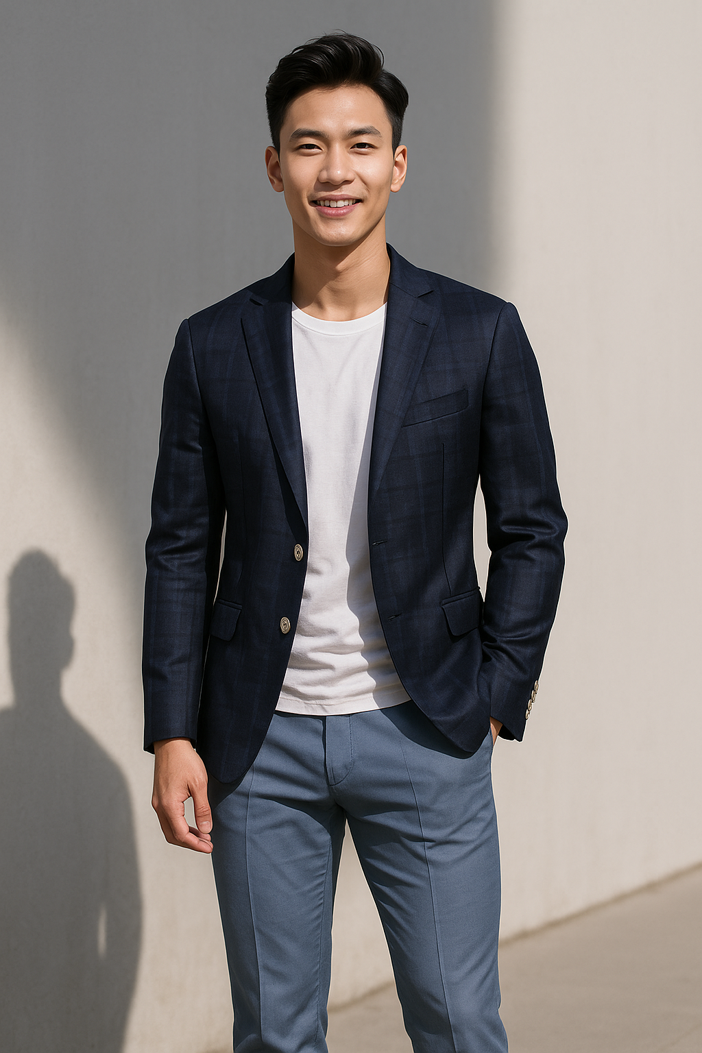 Áo vest blazer hàn quốc AVB035