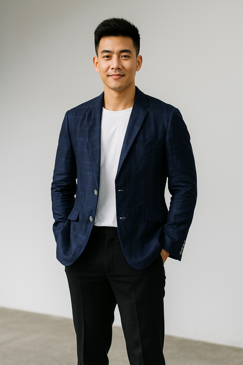 Áo vest blazer hàn quốc AVB035