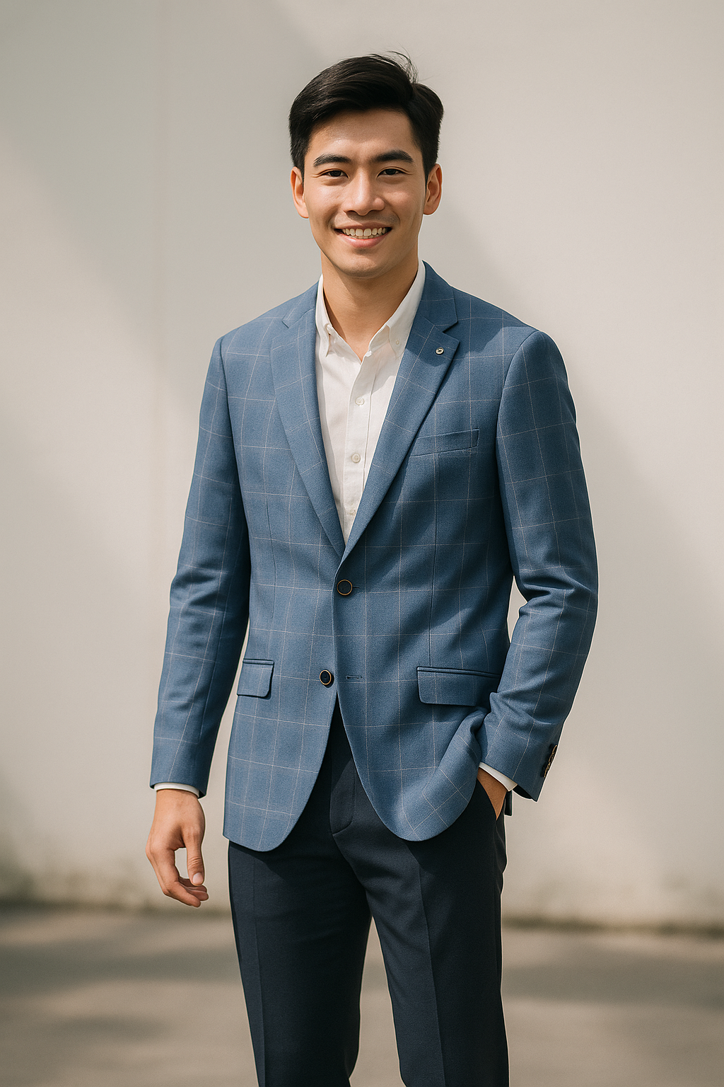 Áo vest blazer hàn quốc AVB048