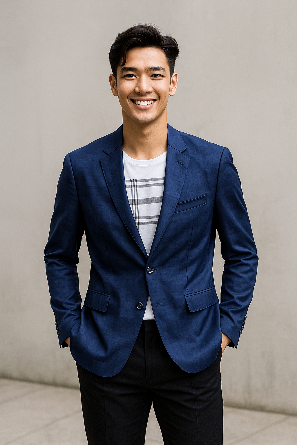 Áo vest blazer hàn quốc AVB057
