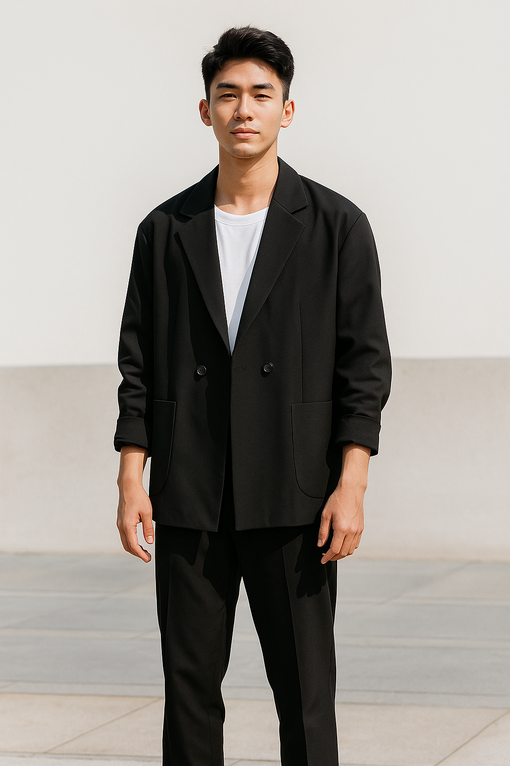 Áo vest blazer hàn quốc AVB059