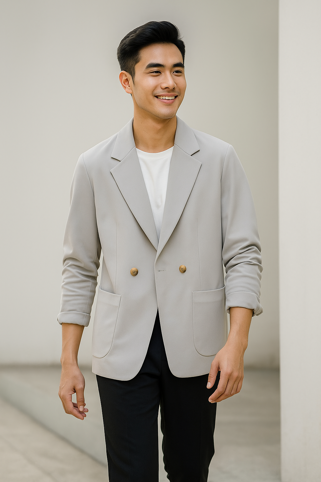 Áo vest blazer hàn quốc AVB060